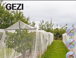 GEZI White Bug Netting